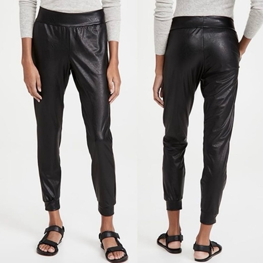 Commando Faux Leather Vegan‎ Jogger Pants
Black Size Small